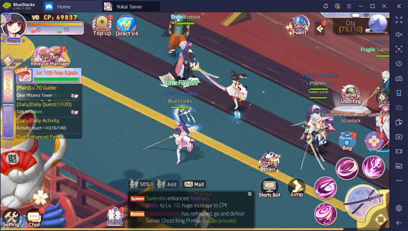 Enjoy Yokai Tamer on Your PC With BlueStacks