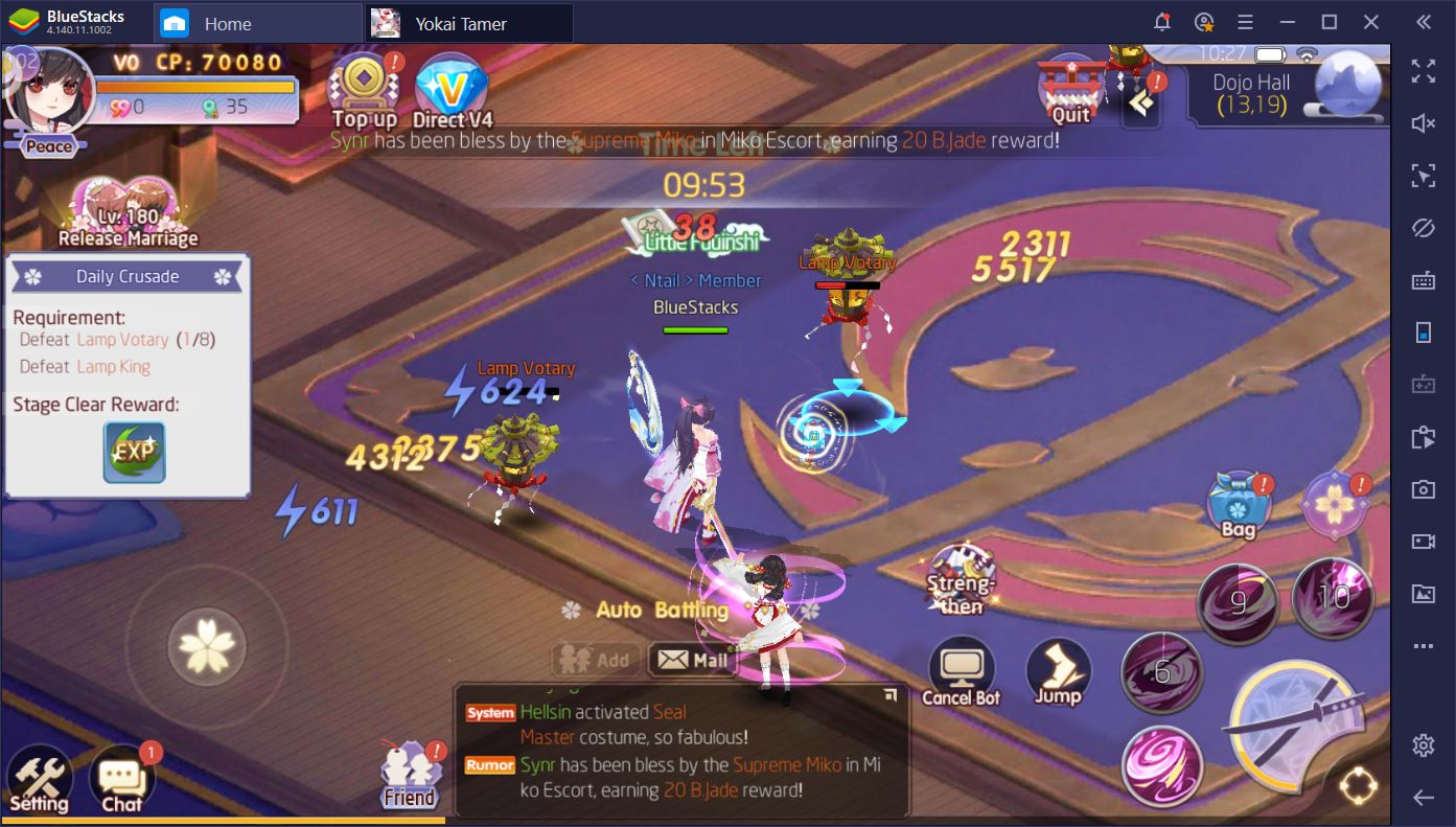 Enjoy Yokai Tamer on Your PC With BlueStacks