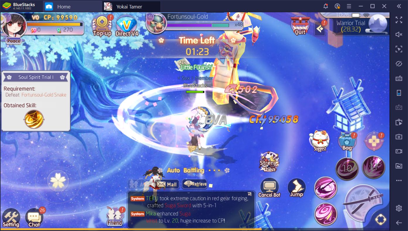 Leveling up is one of the most important parts of Yokai Tamer. Read this guide to learn the best ways to level up fast in this mobile MMORPG.