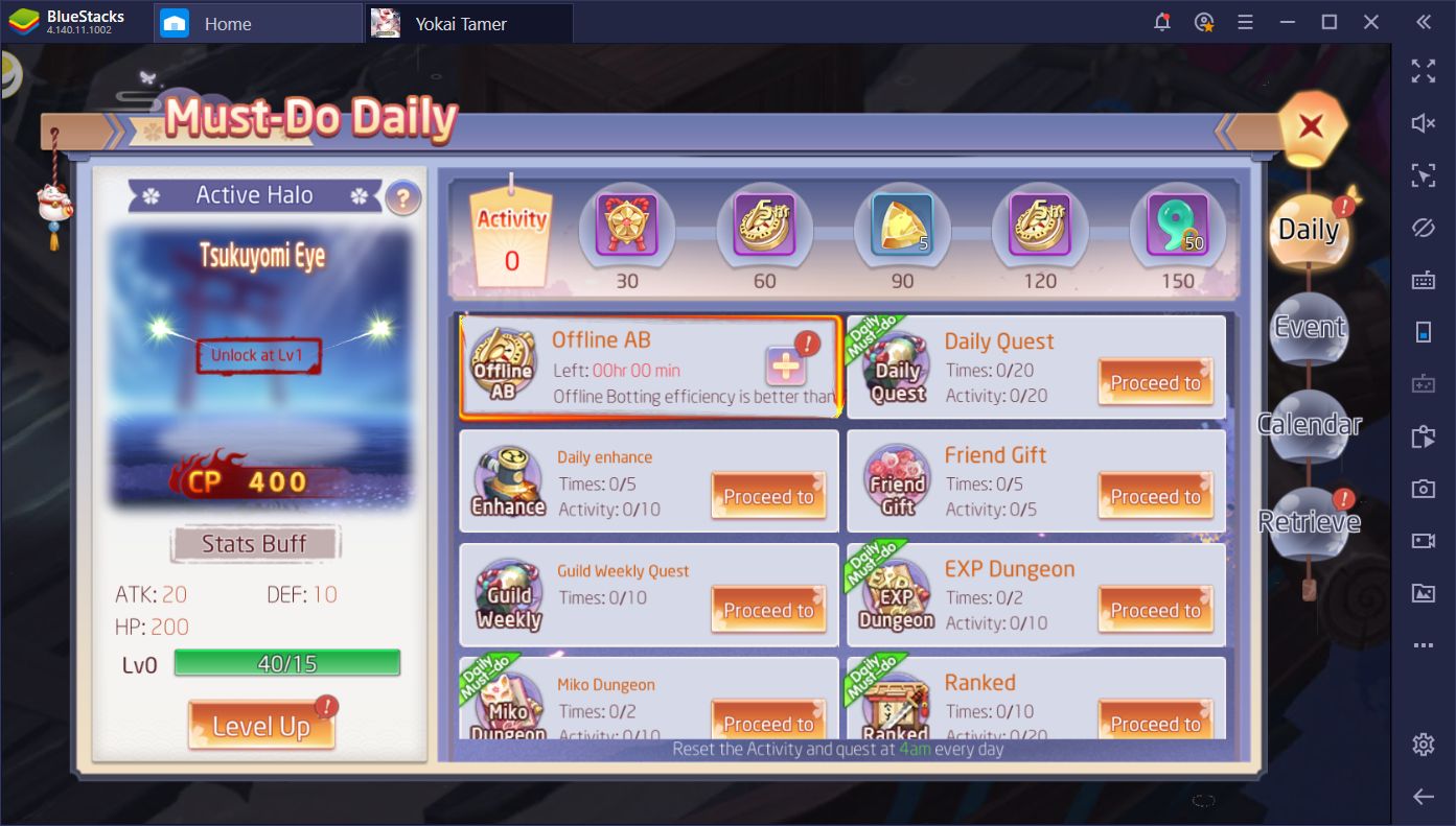 Leveling up is one of the most important parts of Yokai Tamer. Read this guide to learn the best ways to level up fast in this mobile MMORPG.q