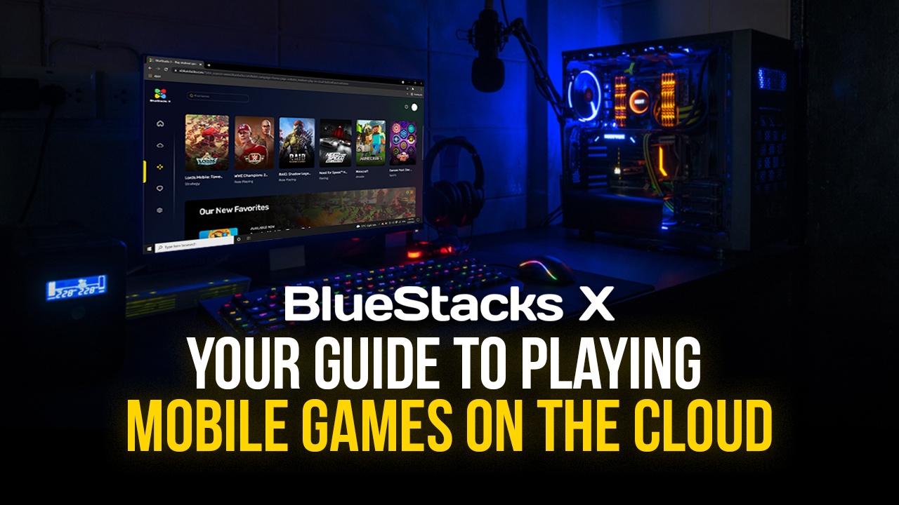 Como jogar jogos mobile na nuvem com BlueStacks X