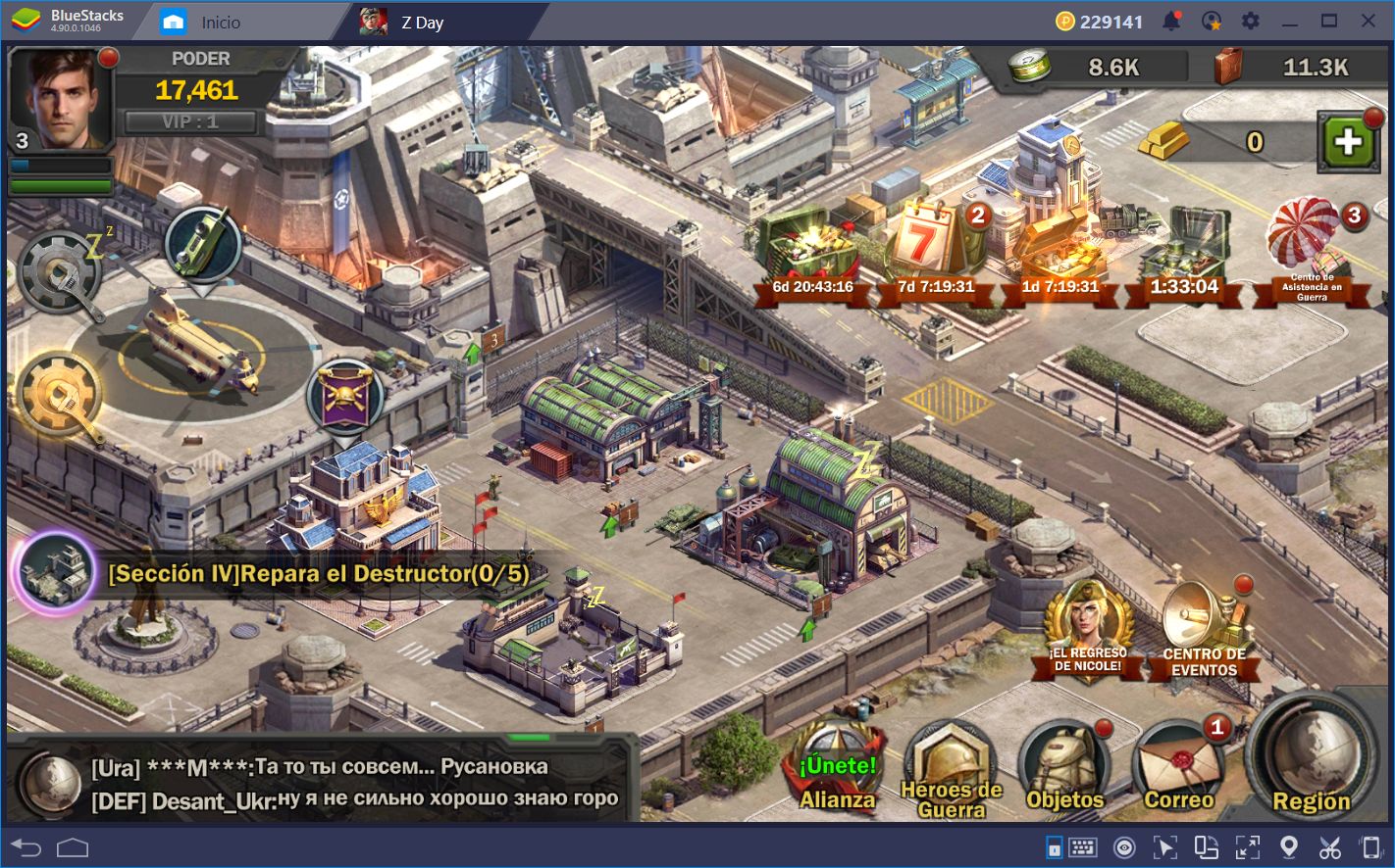 Cómo Dominar tu Servidor en Día Z: Héroes de Guerra con BlueStacks