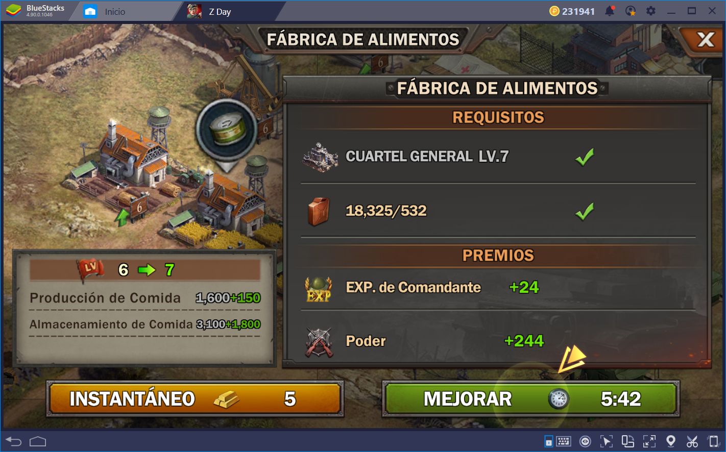 Optimizando tu Producción en Día Z: Héroes de Guerra Desde Temprano