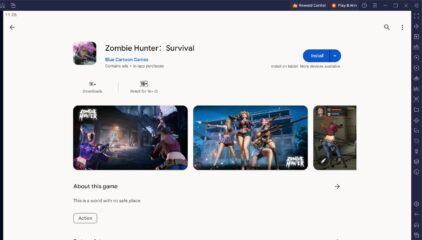 How to Play Zombie Hunter: Survival on PC or Mac with BlueStacks