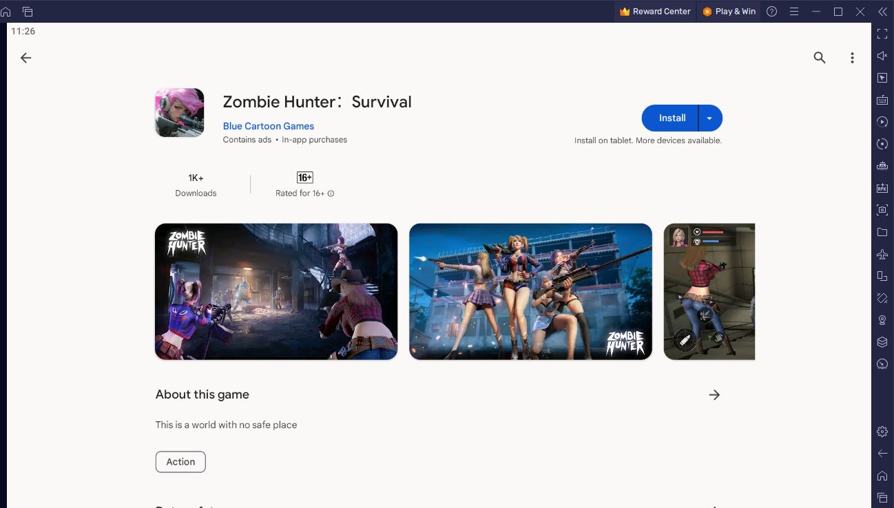 How to Play Zombie Hunter: Survival on PC or Mac with BlueStacks