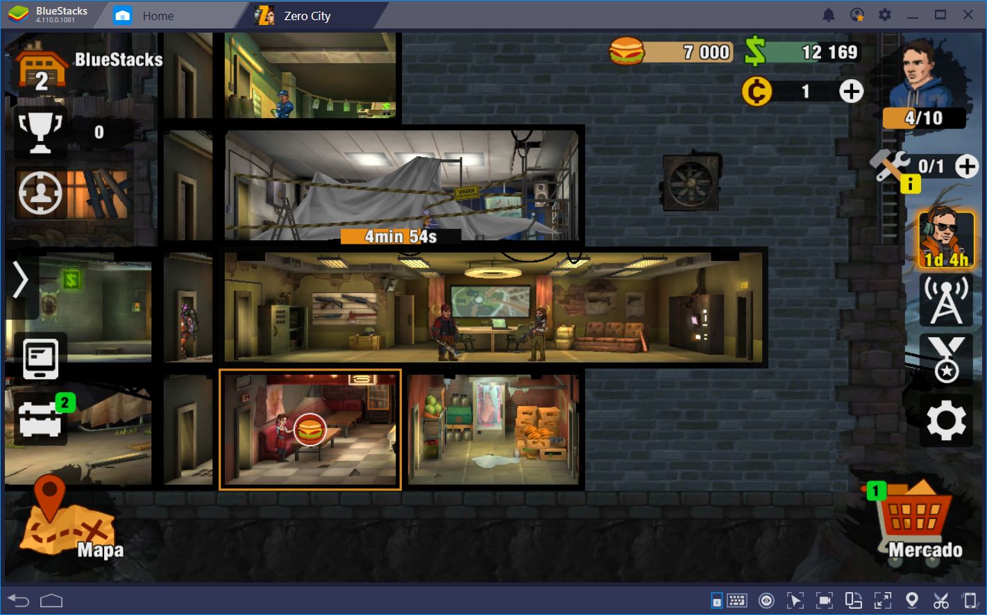 Enfrenta el Apocalipsis Zombi en Zero City con BlueStacks