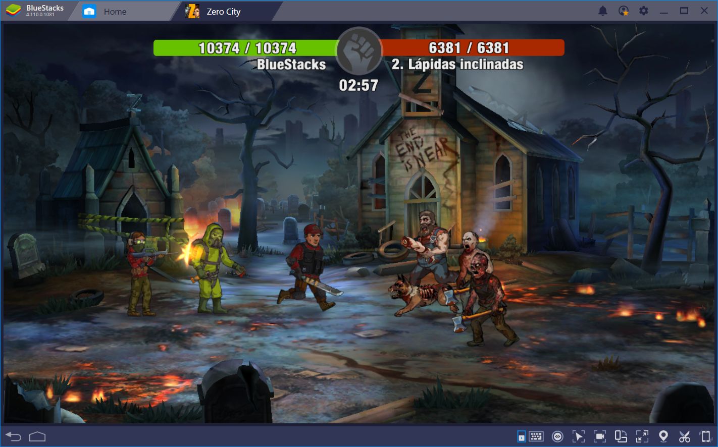 Enfrenta el Apocalipsis Zombi en Zero City con BlueStacks