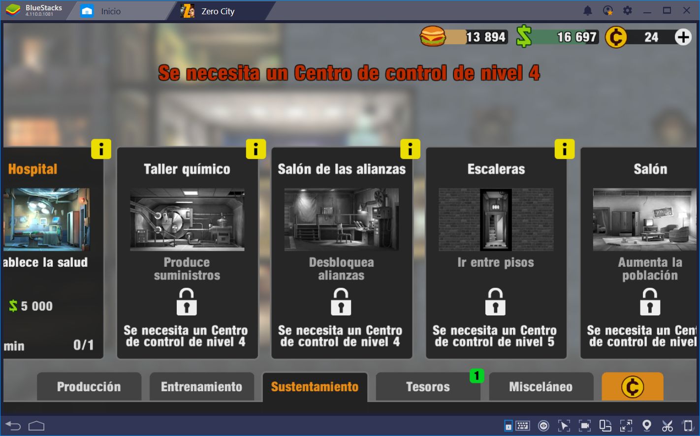 Enfrenta el Apocalipsis Zombi en Zero City con BlueStacks