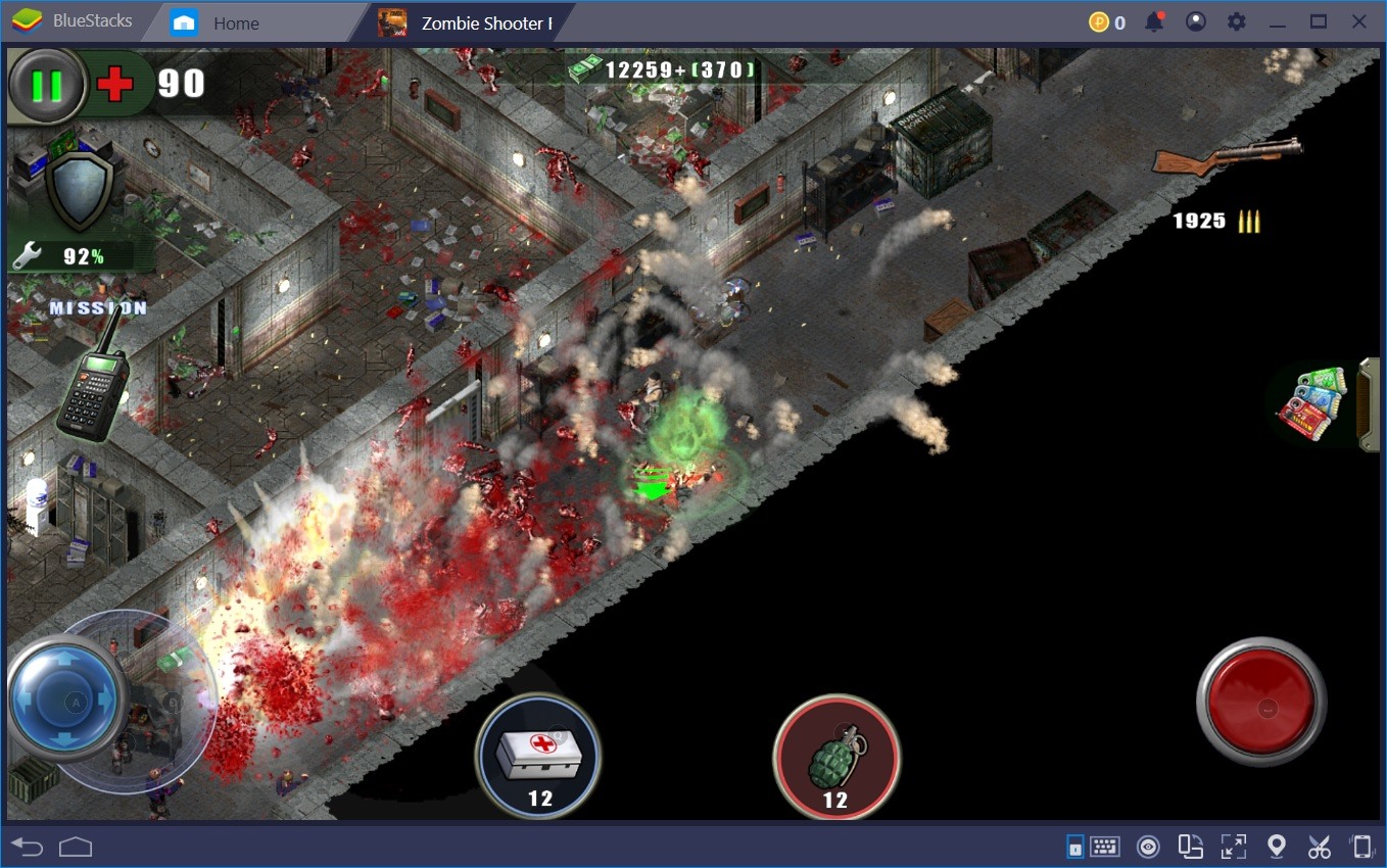 Destroy the Zombie Shooter Walkers with BlueStacks