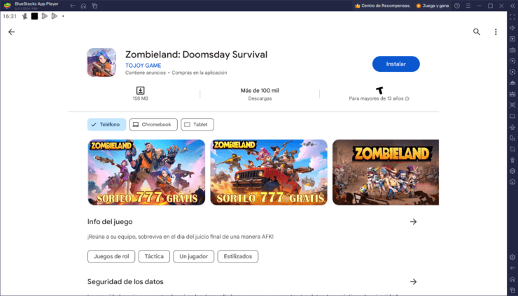 Cómo jugar Zombieland: Doomsday Survival en PC con BlueStacks
