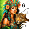 Jungle Color By Number Games