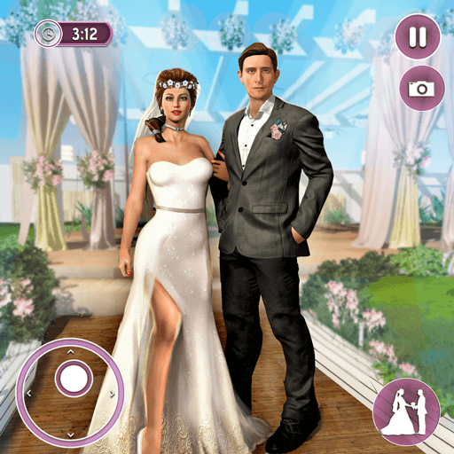 Newlyweds Happy Couple