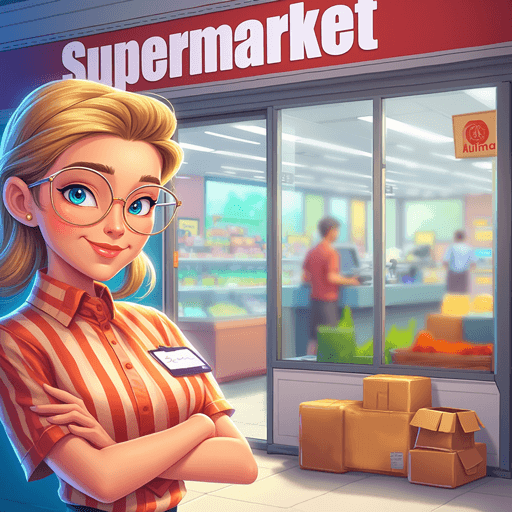 Townstore: Sim Pasar Raya 3D