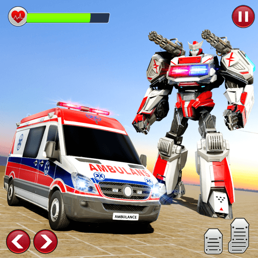 Ambulance Robot Transformation-Doctor Robot Rescue