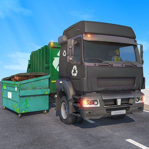 Offroad Garbage Truck Driving & Parking