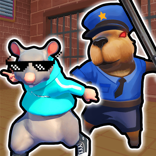 Obby Escape: Prison Rat Dance