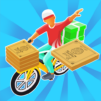Crazy Pizza Dash-bike race