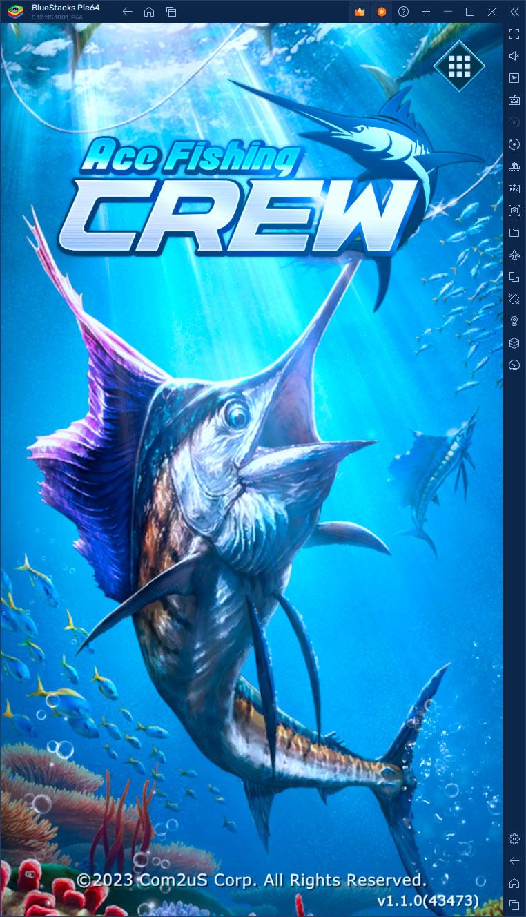 Thử tài câu cá khi chơi Ace Fishing Crew trên PC với BlueStacks