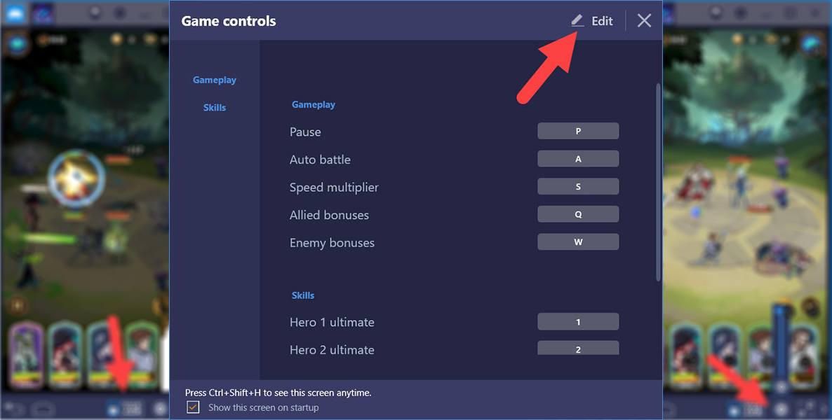 Thiết lập Game Controls tối ưu cho AFK Arena khi chơi với BlueStacks