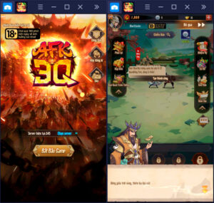 Xưng bá giang sơn Tam quốc trong AFK 3Q - Đế Vương Thiên Hạ cùng BlueStacks