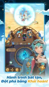 Thám hiểm bầu trời cùng Airship Knights trên PC với BlueStacks