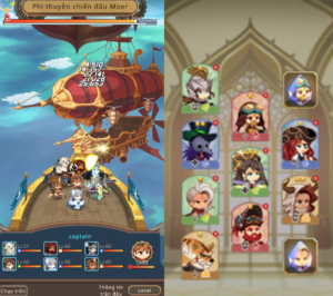 Airship Knights: Game nhập vai nhàn rỗi lái phi thuyền khám phá thế giới