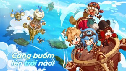 Airship Knights: Game nhập vai nhàn rỗi lái phi thuyền khám phá thế giới