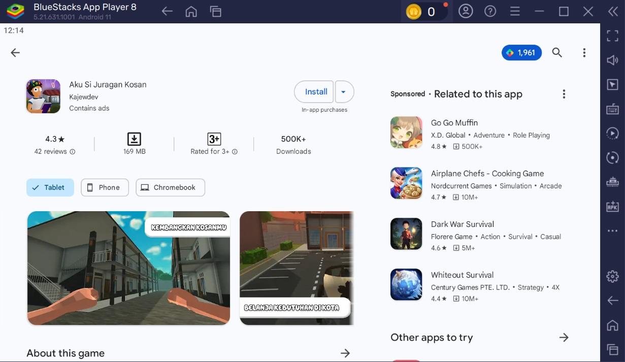 Cara Download Dan Memainkan Game Aku Si Juragan Kosan di PC dengan BlueStacks!