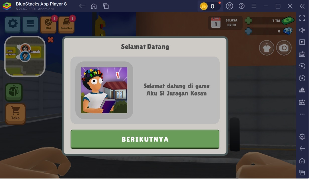 Cara Download Dan Memainkan Game Aku Si Juragan Kosan di PC dengan BlueStacks!