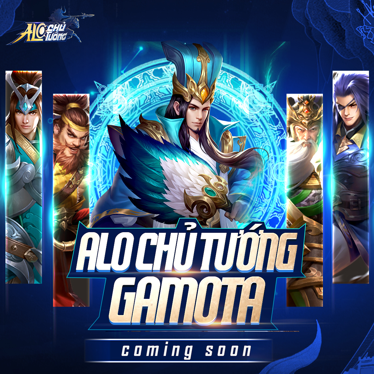 Alo Chủ Tướng - Gamota: Game điều binh khiển tướng Tam Quốc đồ họa hoạt hình sắp phát hành