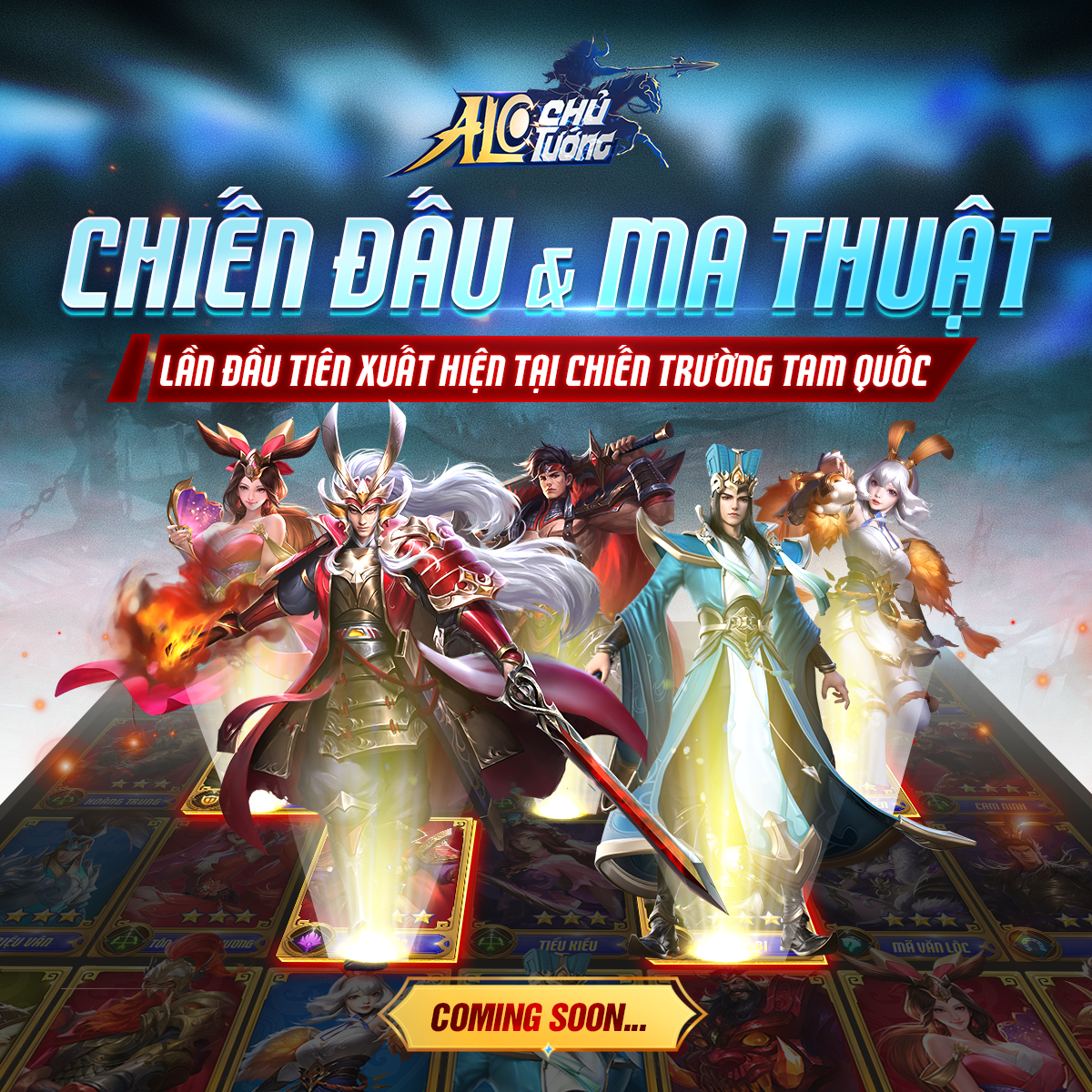 Alo Chủ Tướng - Gamota: Game điều binh khiển tướng Tam Quốc đồ họa hoạt hình sắp phát hành