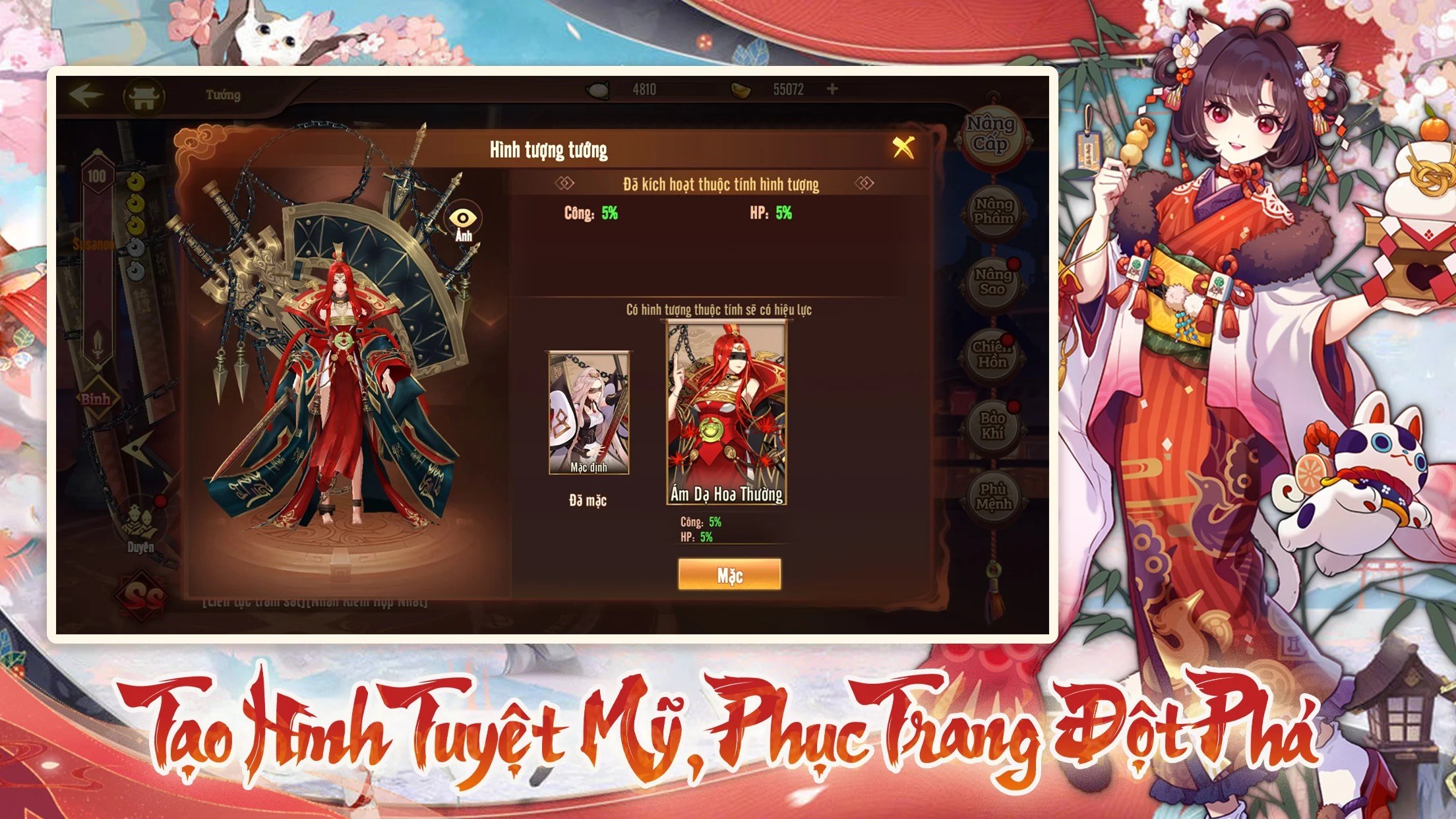 Âm Dương Truyện: Game mobile thần thoại Nhật Bản ấn định ra mắt