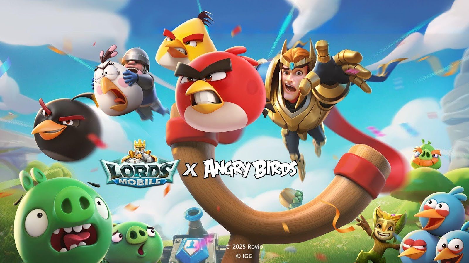 Get Together and Enjoy Angry Birds in Lords Mobile’s World