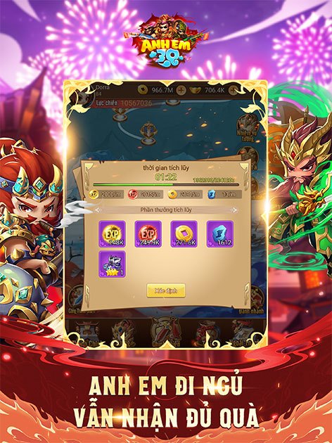 Anh Em 3Q mở màn năm Nhâm Dần cho fan dòng game thẻ tướng