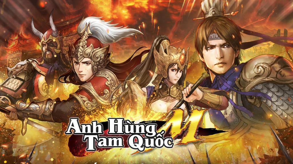 Anh Hùng Tam Quốc M, game nhập vai chiến thuật 2D công bố Closed Beta