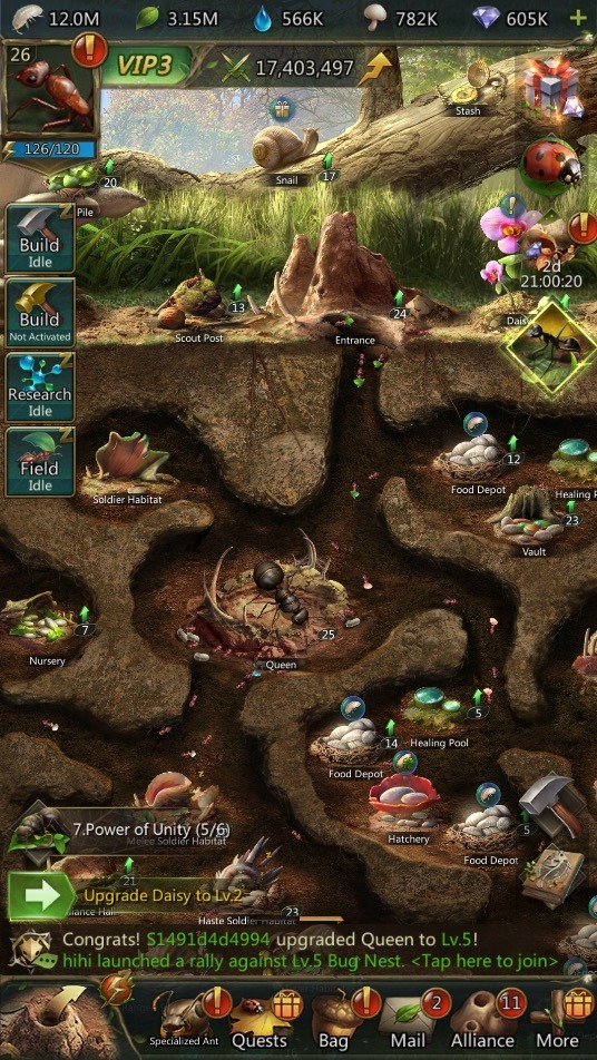 Funtap sắp phát hành game quản lý... đế chế kiến Ant Legion: For The Swarm