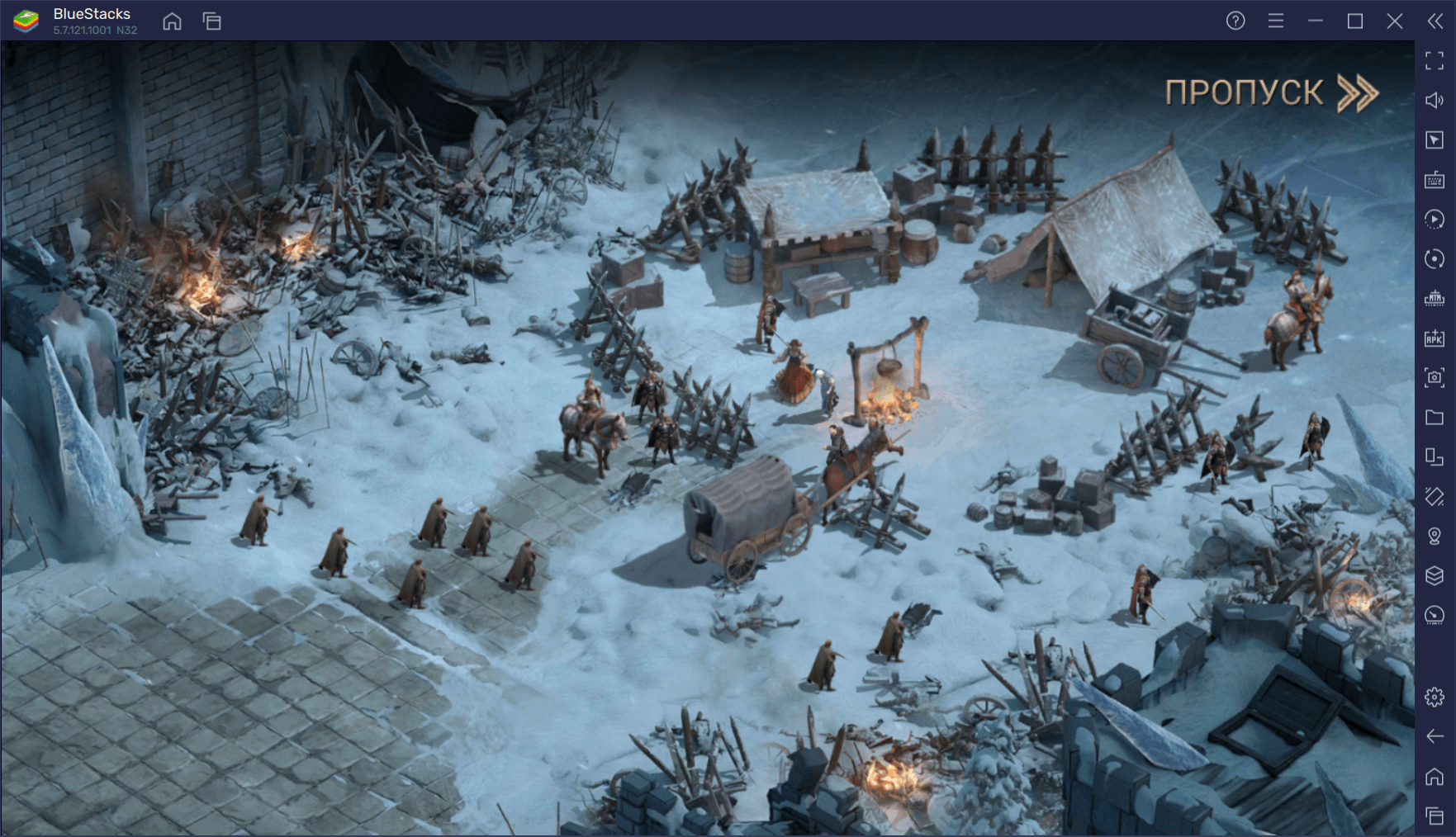 Как играть в Age of Frostfall на ПК с помощью BlueStacks