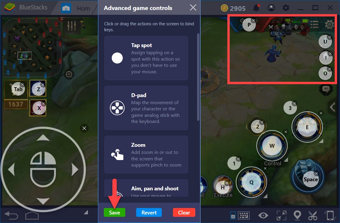 Hướng dẫn thiết lập Game controls khi chơi Liên Quân Mobile với BlueStacks 4