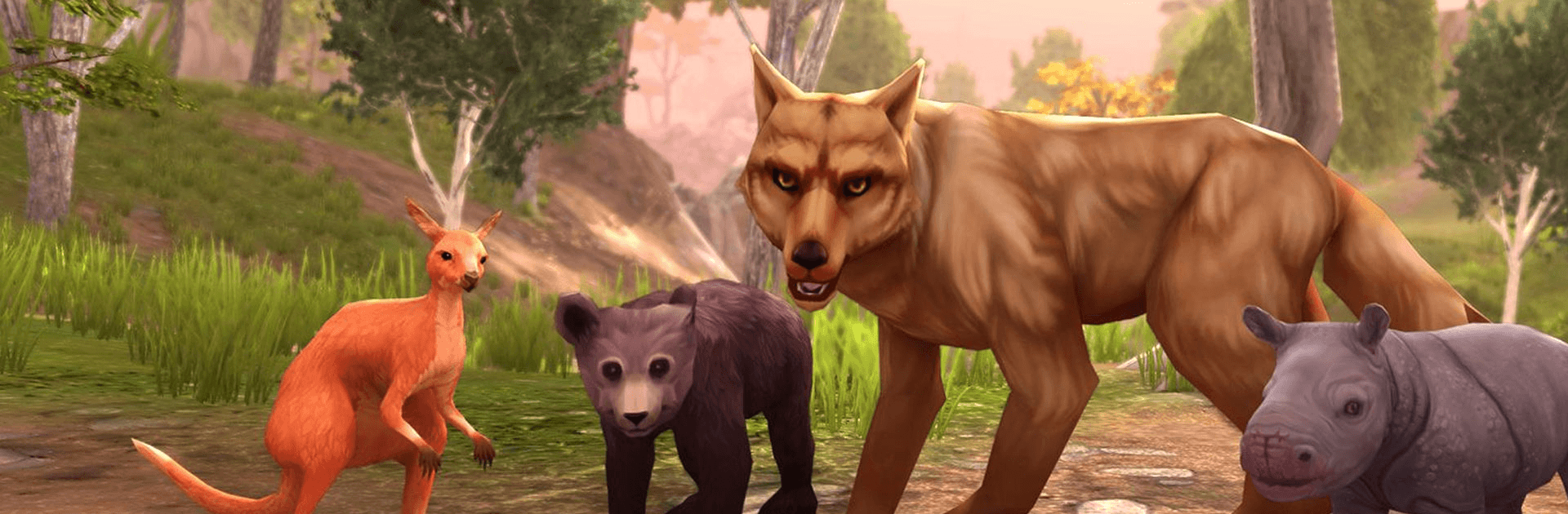 Скачайте и играйте в Wolf Tales - Online Wild Animal Sim на ПК или Mac  (Эмулятор)