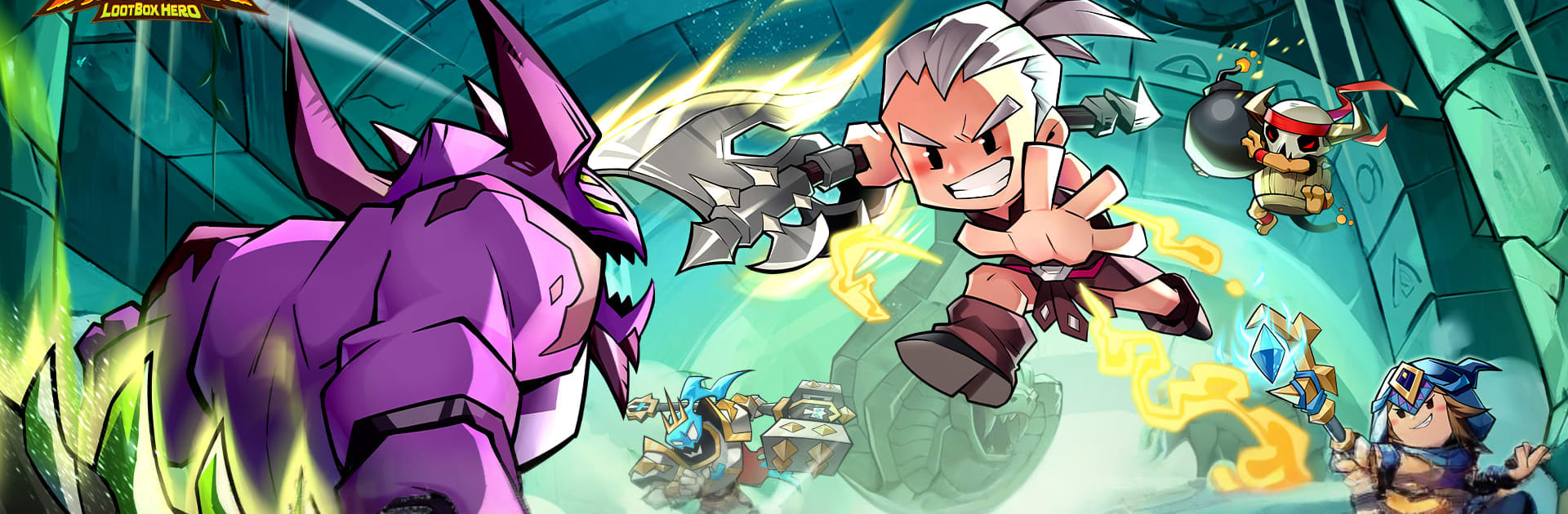 มาเล่นเกม LootBox Hero: ฮีโร่ล่าของ บน PC ด้วย BlueStacks กันเถอะ