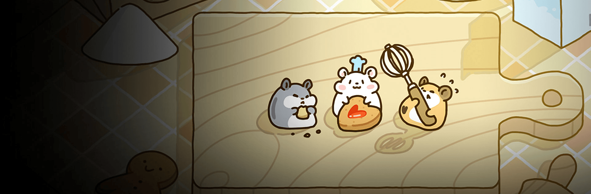 Hamster cookie factory