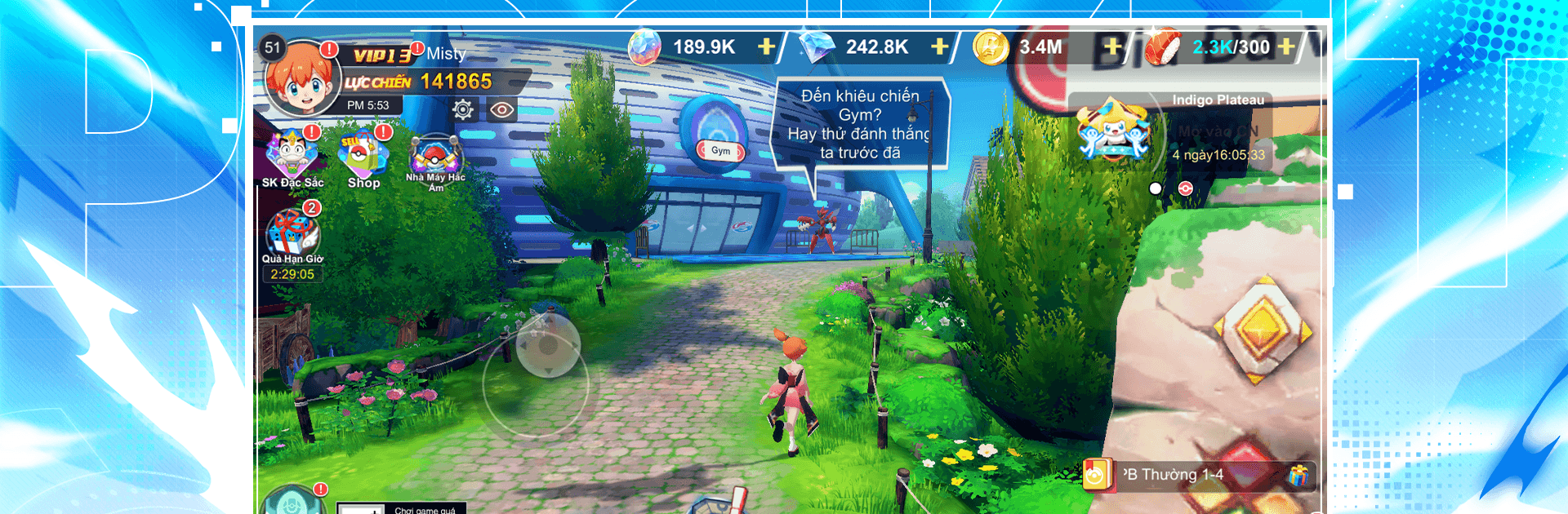 Hướng dẫn cài đặt và chơi Pocket Mega trên PC với BlueStacks
