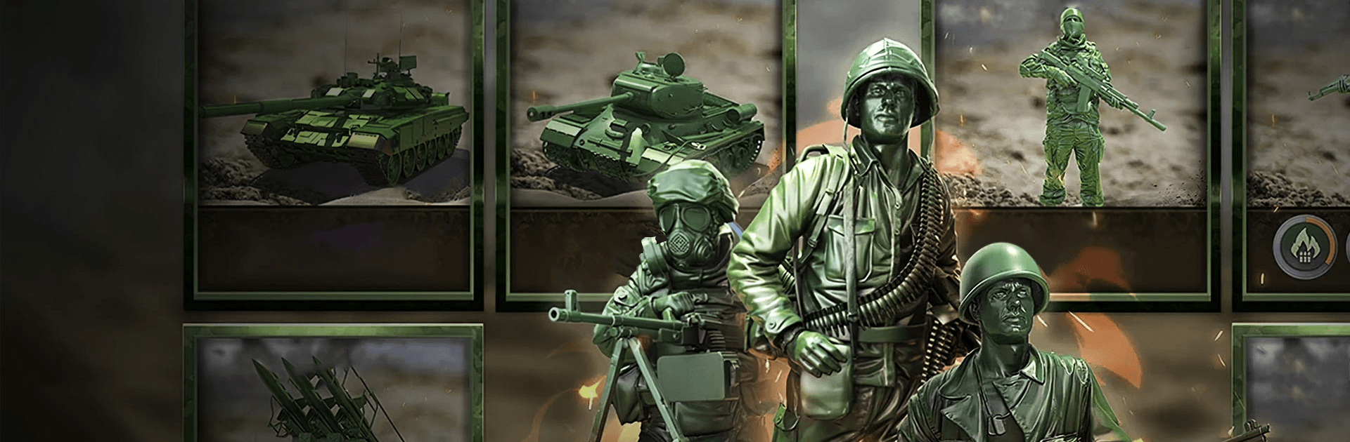 Скачайте и играйте в Army men & Puzzles на ПК или Mac (Эмулятор)