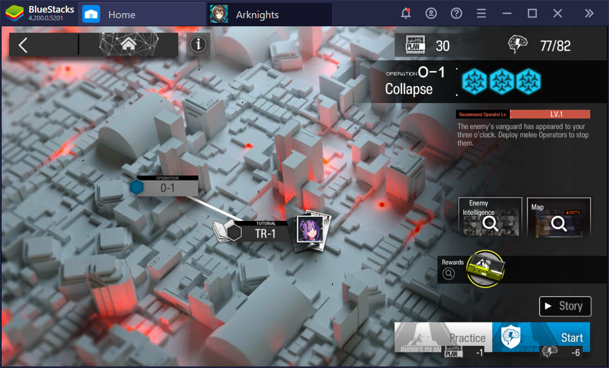 Khám phá thế giới tương lai trong Arknights cùng BlueStacks