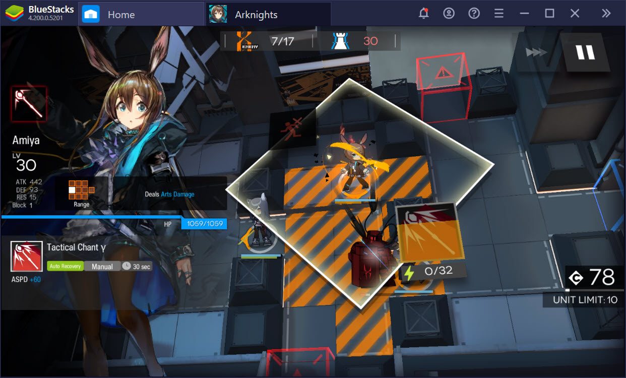 Khám phá thế giới tương lai trong Arknights cùng BlueStacks