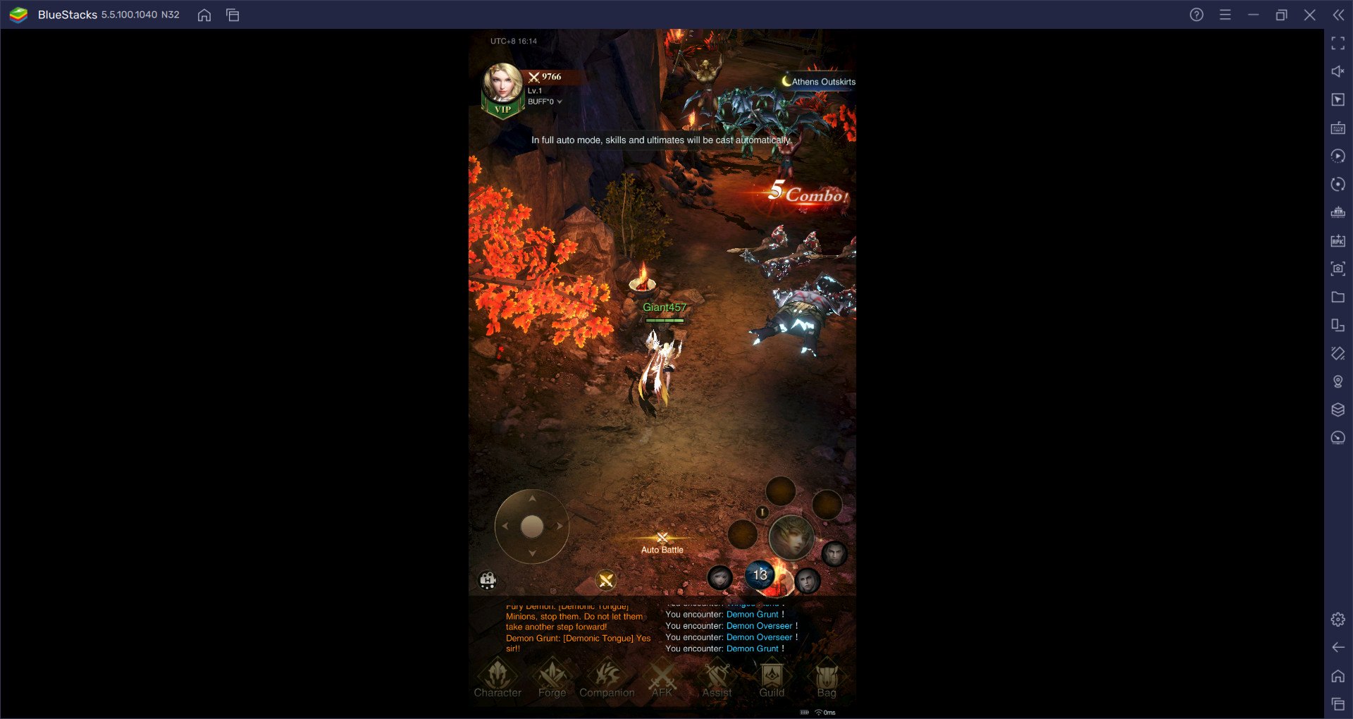 วิธีติดตั้งและเล่น Ashland: Rebellion of Gods บน PC และ Mac ผ่าน BlueStacks