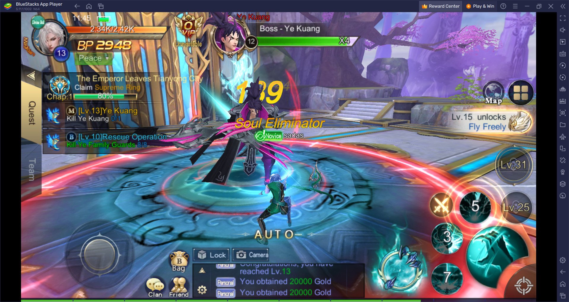 วิธีติดตั้งและเล่น Astral Soul Awaken บน PC และ Mac ผ่าน BlueStacks