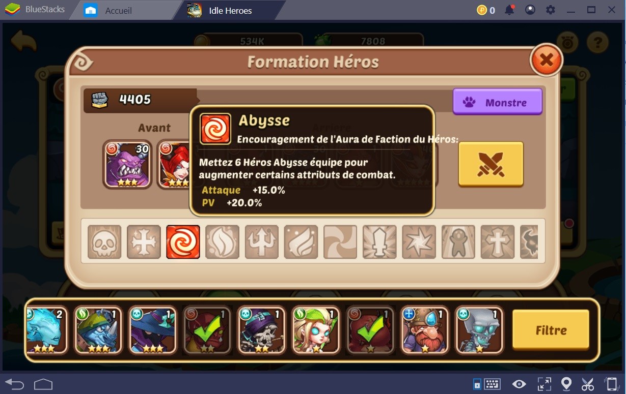 Idle Heroes : facilitez vos batailles et optimisez votre temps de jeu