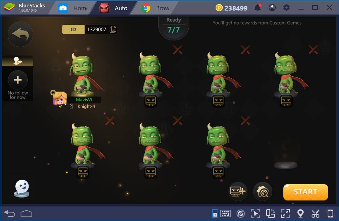 Các chế độ chơi trong Auto Chess