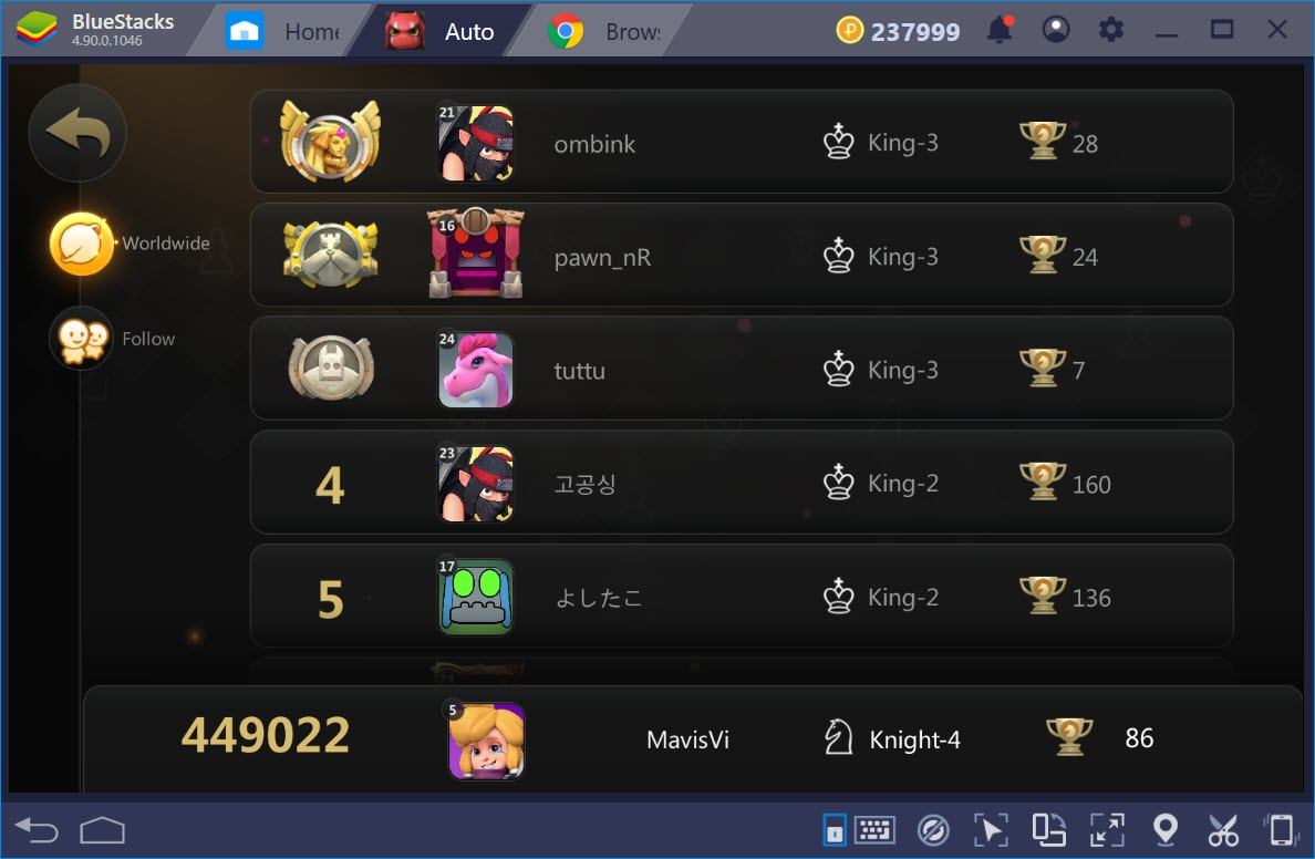 Các chế độ chơi trong Auto Chess